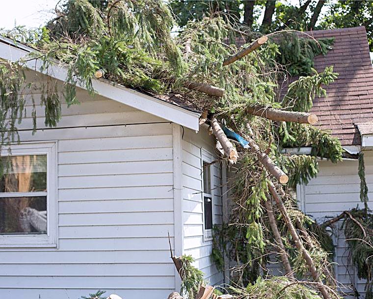 Emergency Tarping and Leak Response by Hamlin Roofing and Repairs
